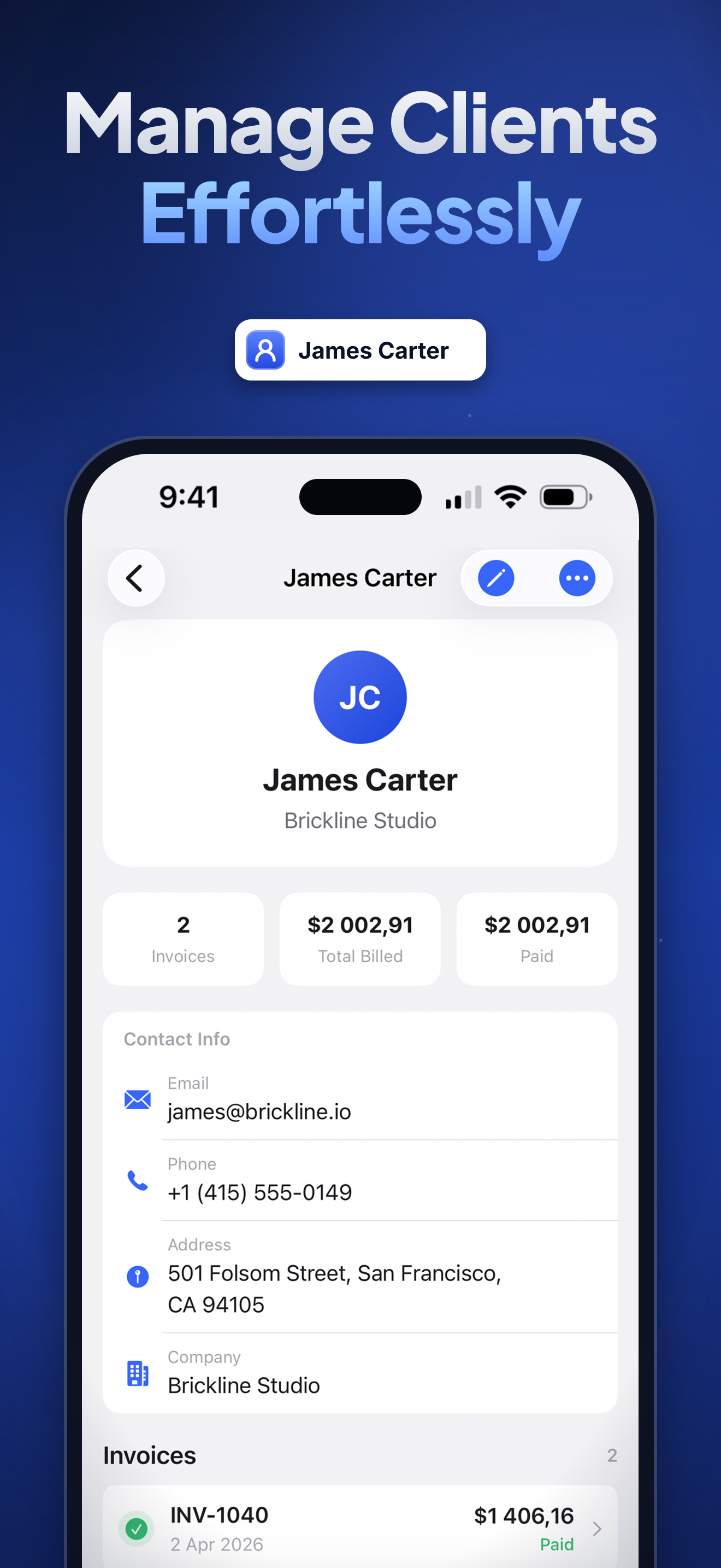 Ditly: Simple Invoice Maker screenshot 6