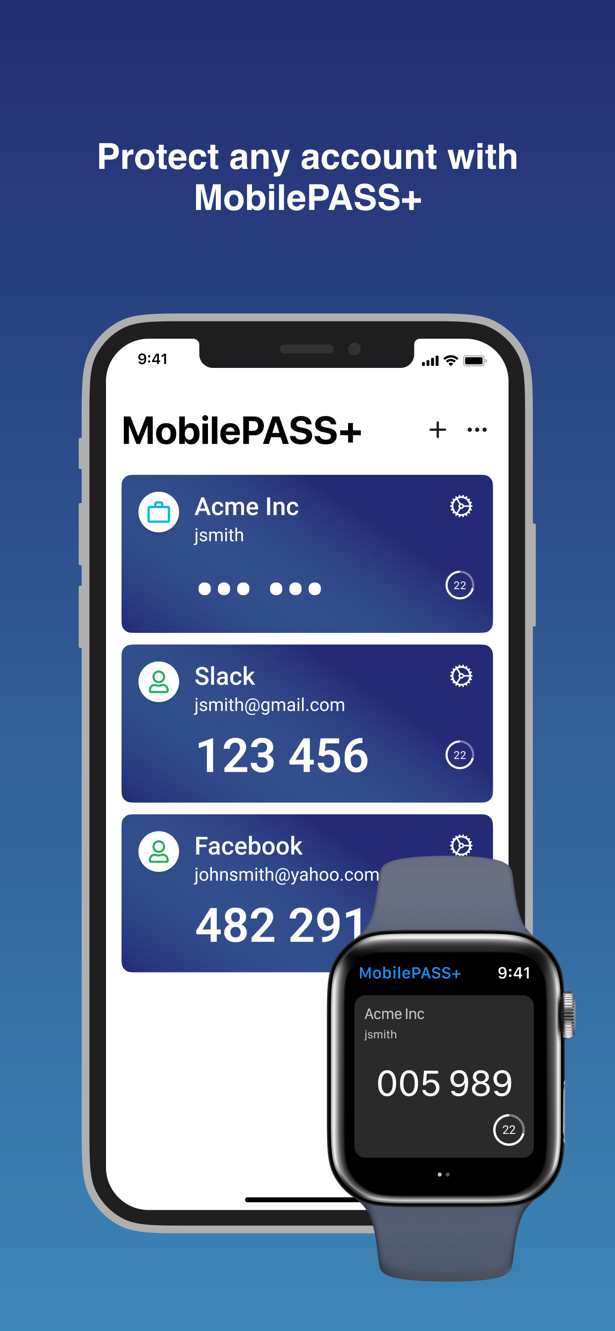 SafeNet MobilePASS+