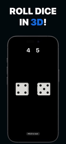 Dice Roller 3D - Shake it! screenshot 1