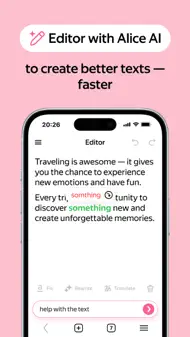 Yandex Browser with Alice AI iphone bilder 3