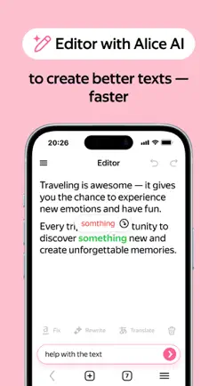 Yandex Browser with Alice AI iPhone image 4