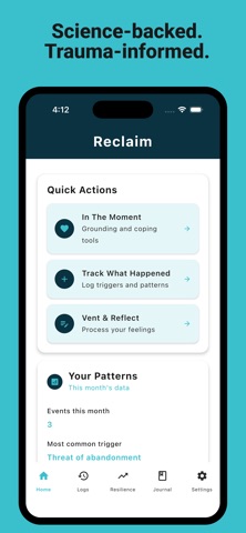 Reclaim: Trauma Recovery screenshot