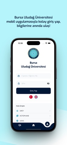 Bursa Uludağ Üniversitesi iPhone screenshot 2