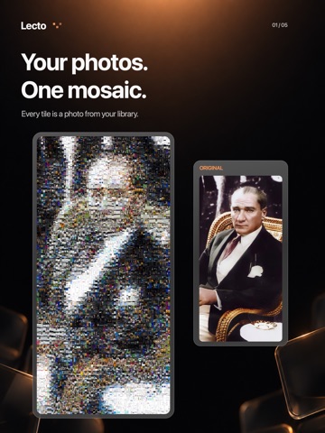 Lecto: Photo Mosaic Collage