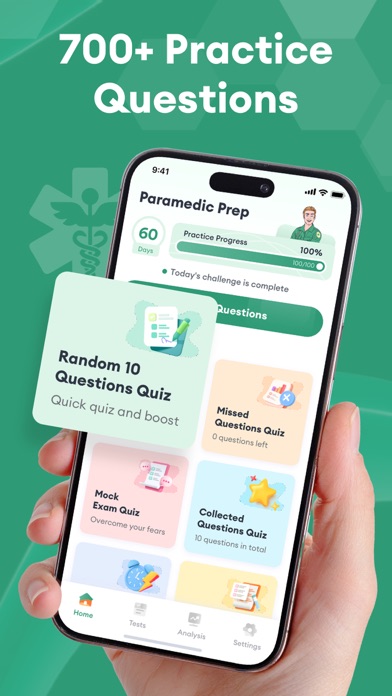 Paramedic Test Prep 2026 iPhone screenshot 2 - Education app