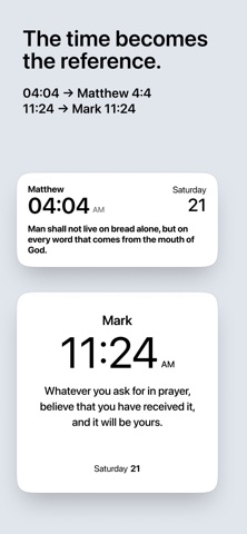 Bible 2460 - Verse Clock Screenshot 2 of 5