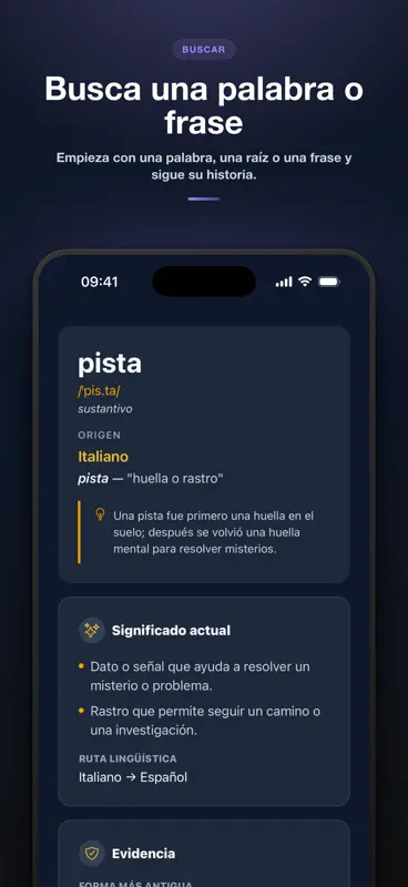 Etimología: origen de palabras screenshot 2 of 8