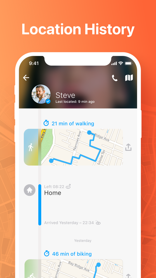 #2. Familo: Find My Phone Tracker (iOS) 来自: SAFETIX LTD