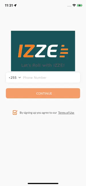 izze customer screenshot 1