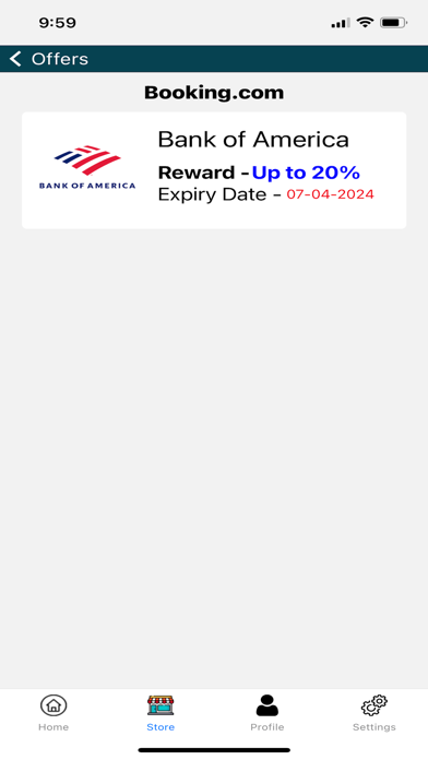 Coffers - cashback deals vault iPhone screenshot 8 - Shopping app