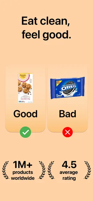 Bite - Food Scanner iPhone screenshot 1