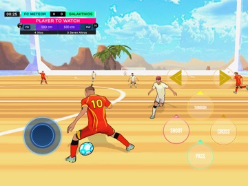 Galaxy Soccer : 3v3 Battle iPad screenshot 2