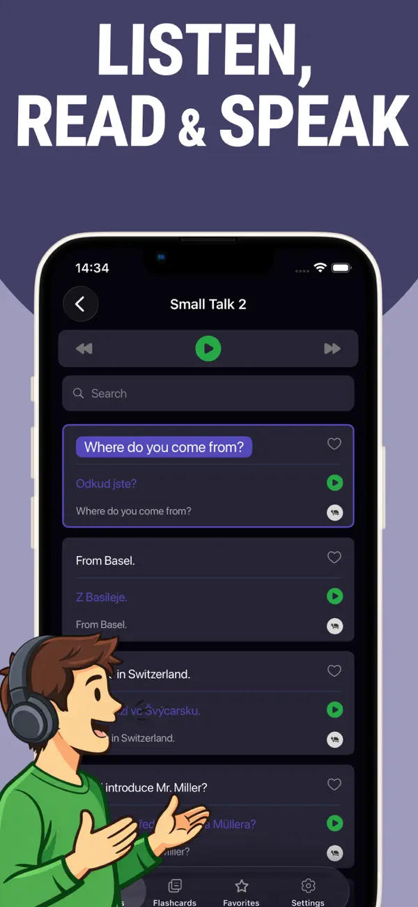 Screenshot #3 pour Learn Czech - Lentil