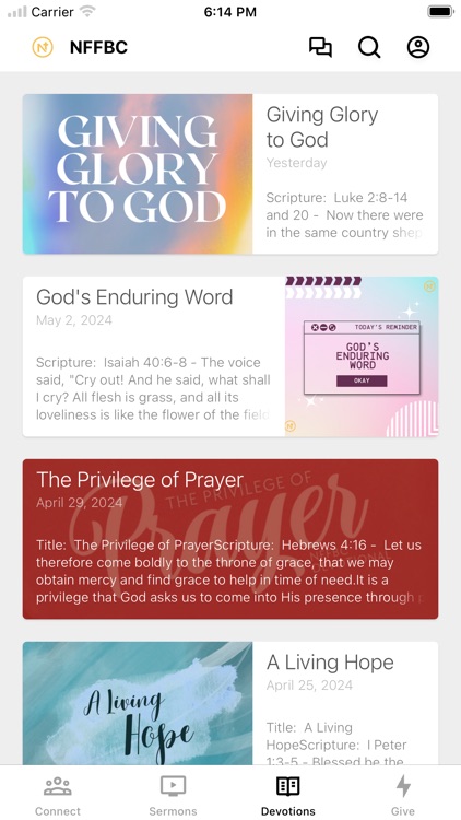 New Frontiers of Faith