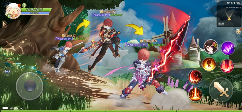 #4. Tales of Wind: Radiant Rebirth (iOS) Göre: NEOCRAFT LIMITED