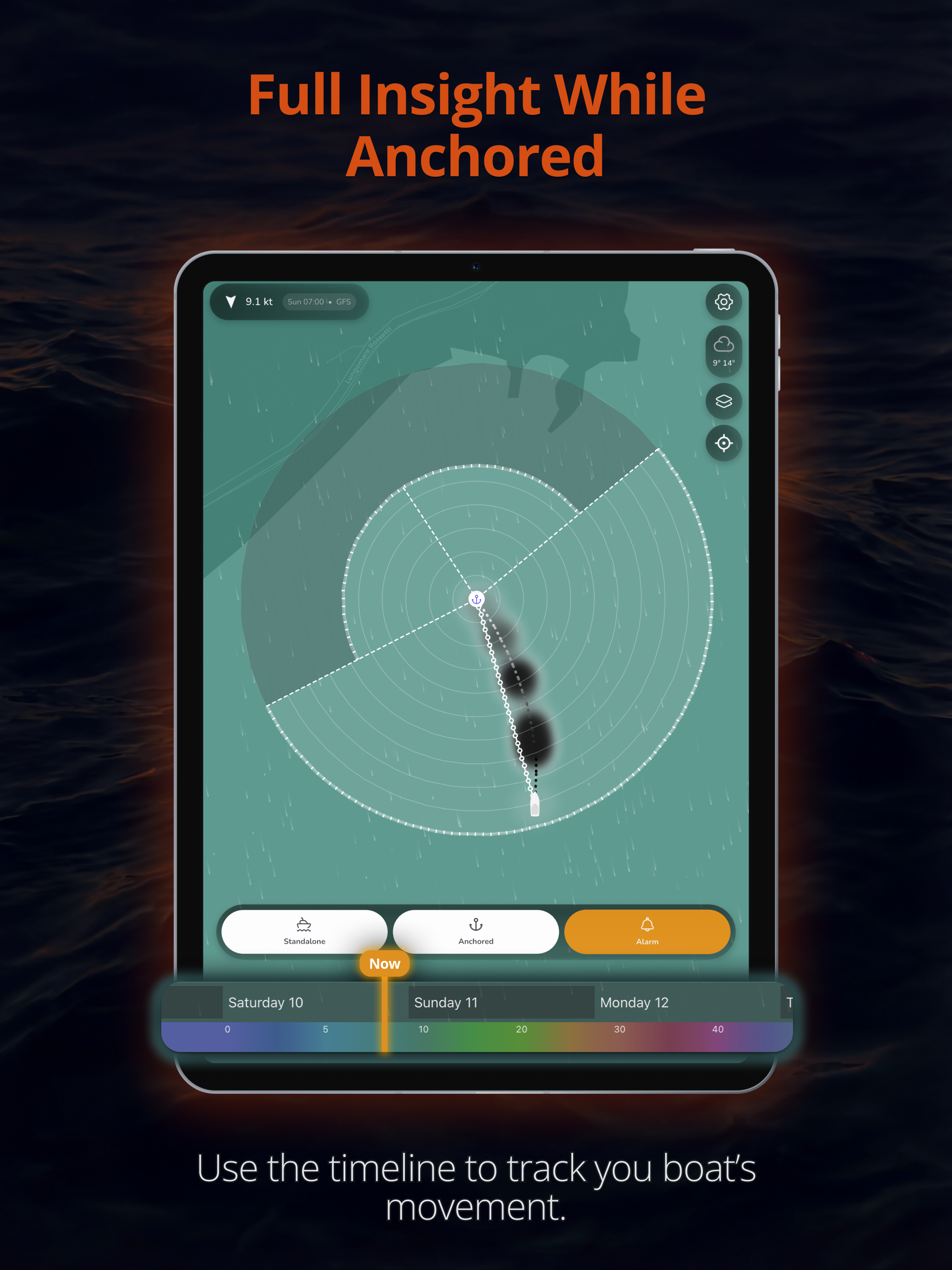 Seahorse Anchor Alarm screenshot 12