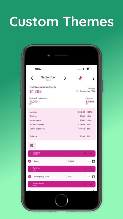 Monthly Budget Planner: mbpAI screenshot-4