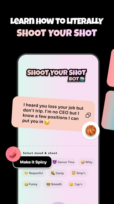 Shoot Your Shot® - AI Wingman Screenshot