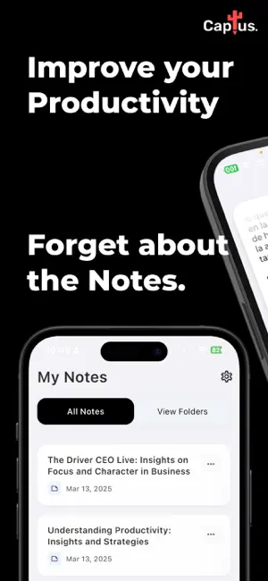 Captus - AI Note Asisstant screenshot 1