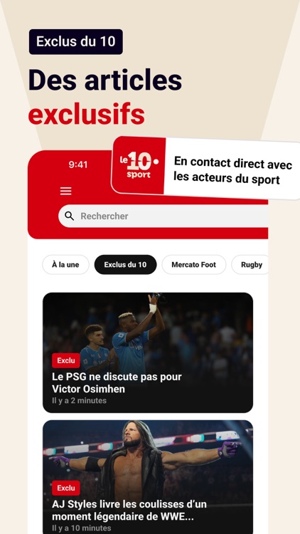 Le10sport : sports et mercato