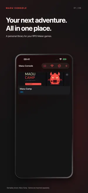 Maou Console screenshot 1
