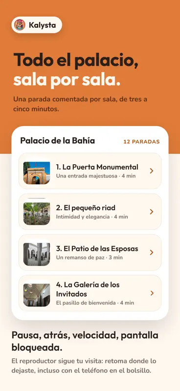 Kalysta: Audioguía Marrakech screenshot 6 of 6