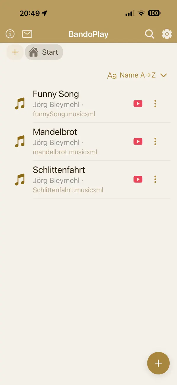 Screenshot #1 pour BandoPlay