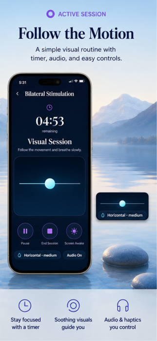 EMDR - Bilateral Stimulation Screenshot 2 of 8