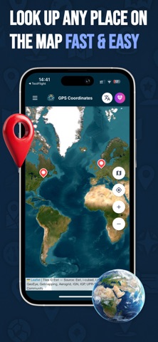 GPS Coordinates Tracker screenshot
