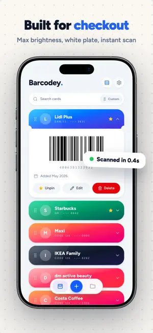 Barcodey – Loyalty Card Wallet screenshot 2