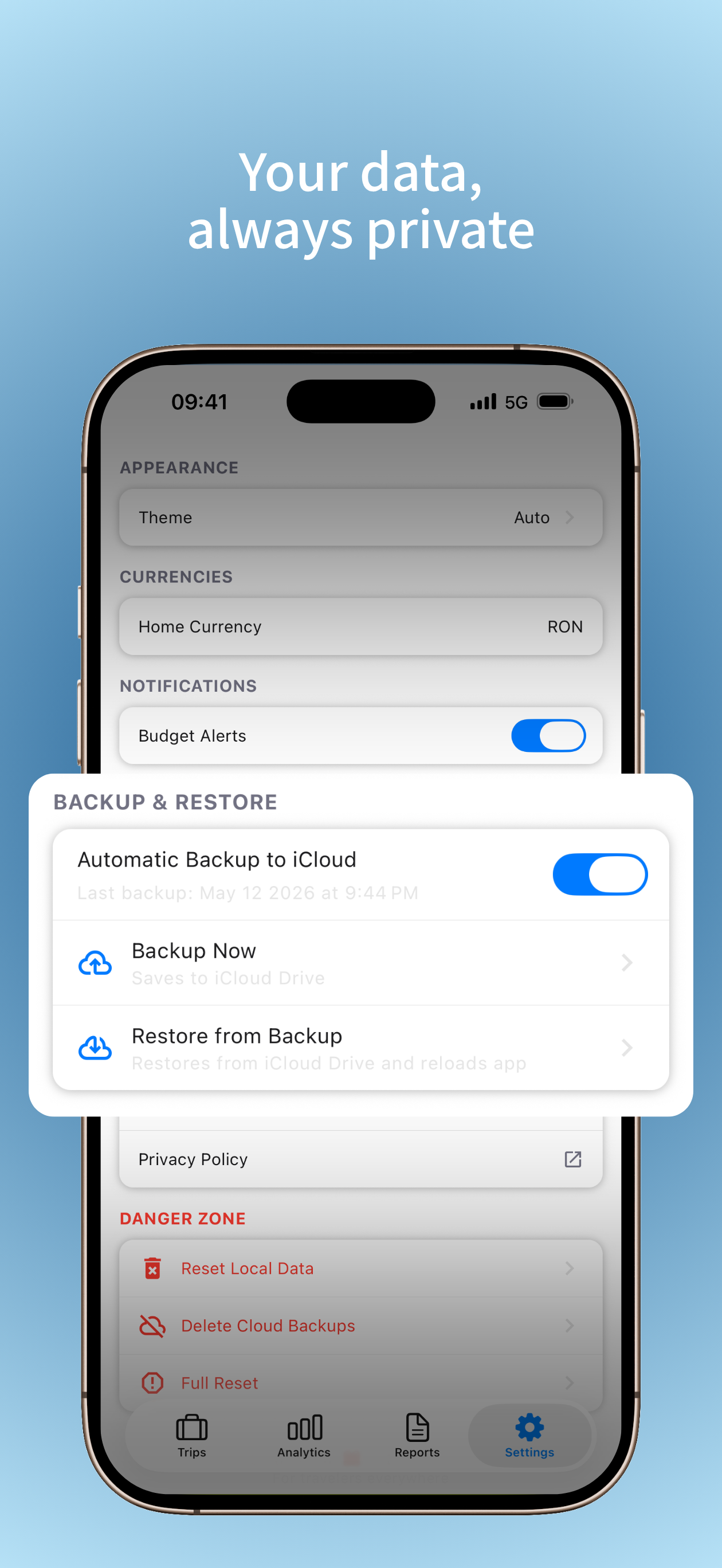 Splurge - Trip Expense Tracker screenshot 7