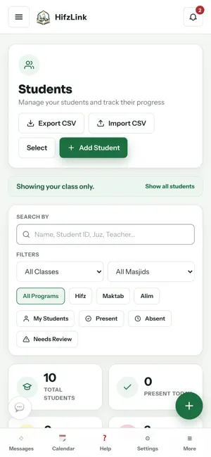 HifzLink screenshot 2