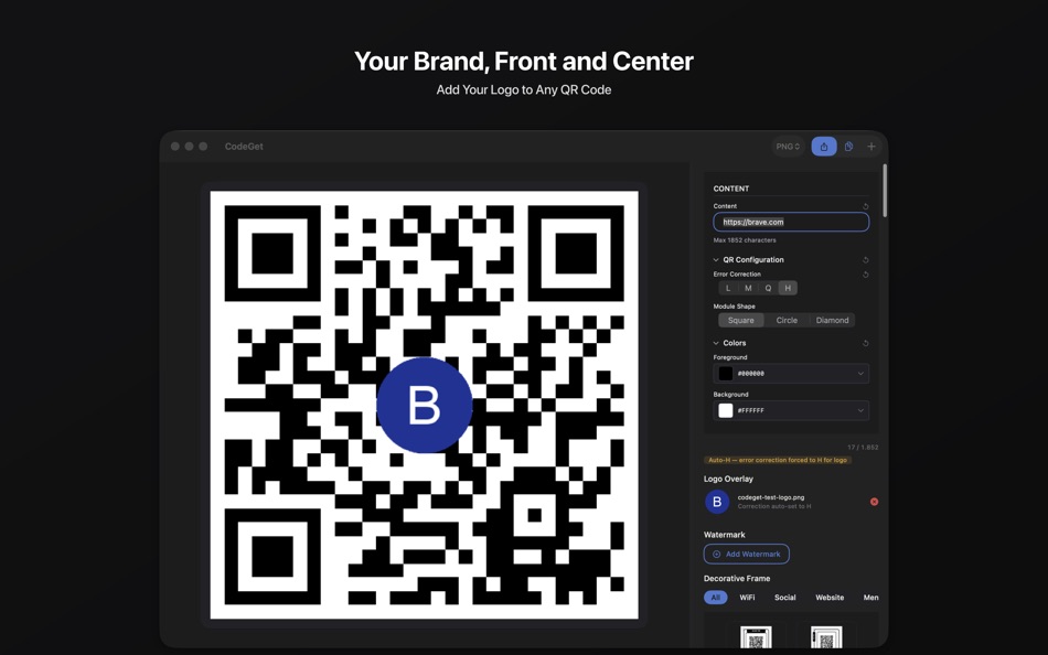 #1. CodeGet (macOS) di: BraveCloud