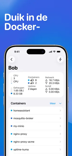 Docker Manager GUI - WhaleDeck iPhone screenshot 3