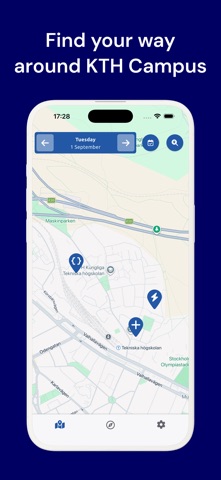 KTH - Kungliga Kartan iPhone screenshot 1
