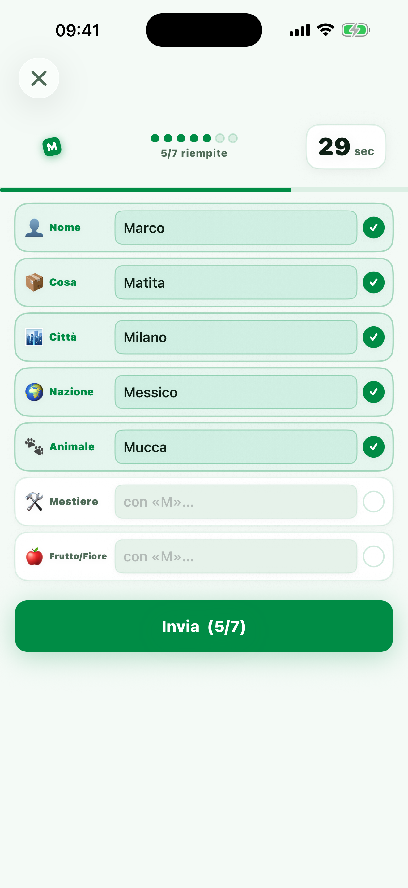 Nomi Cose Citta screenshot 3