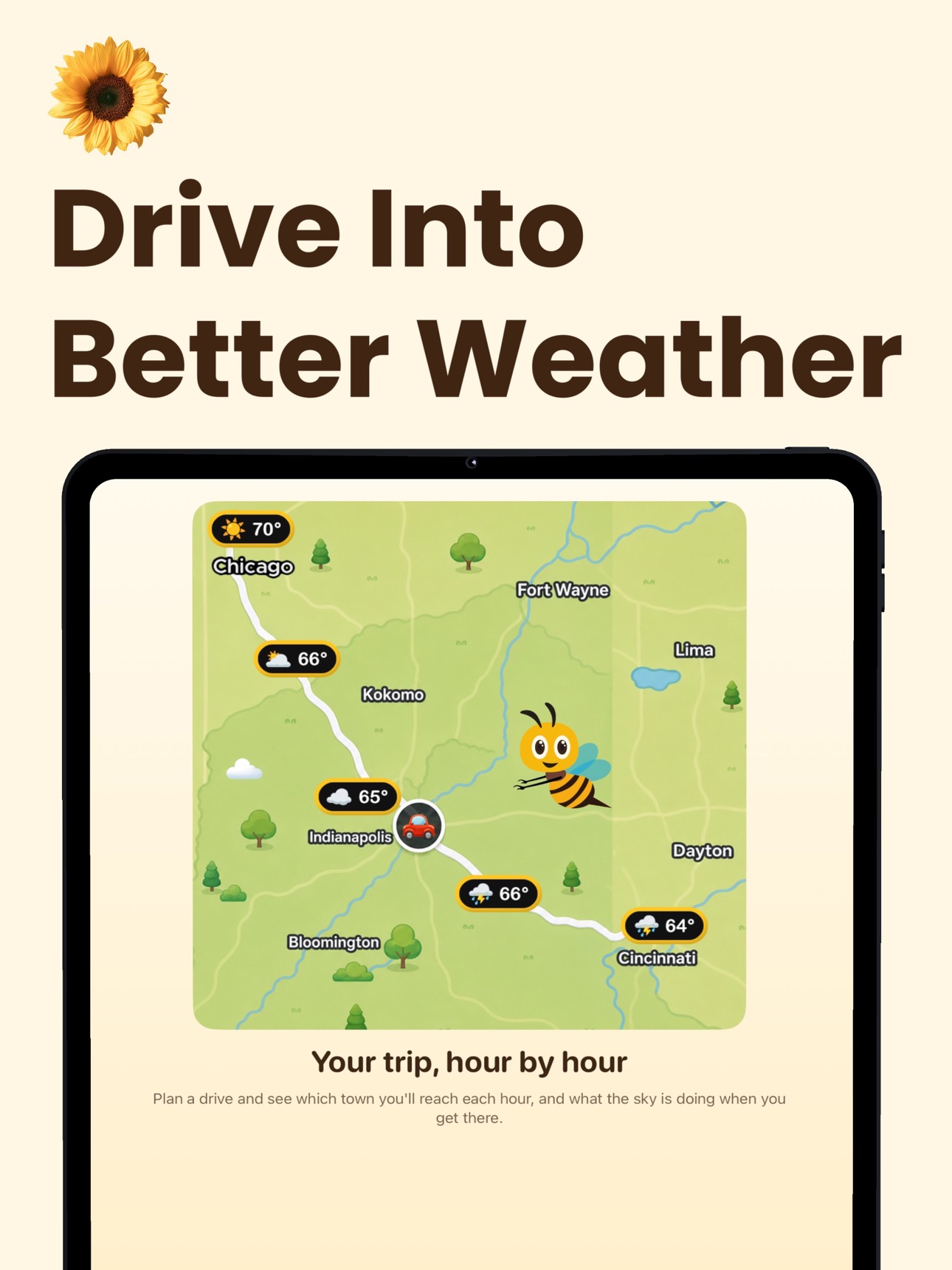 Screenshot 6 of Sunflowerz -Trip Weather Radar