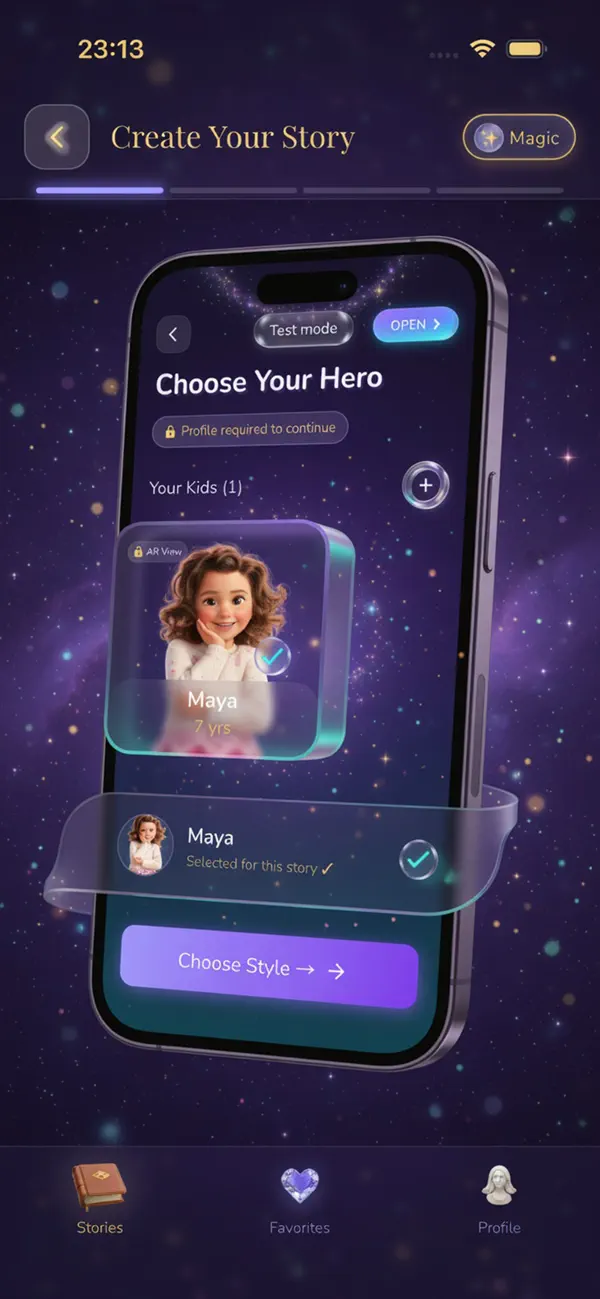 Screenshot #2 pour My Story Hero: Contes Enfants