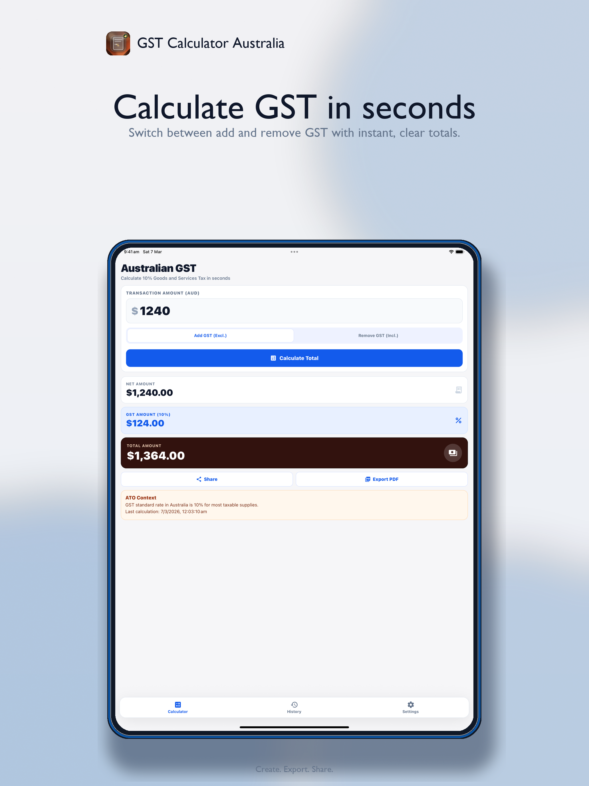 GST Calculator Australia screenshot 4