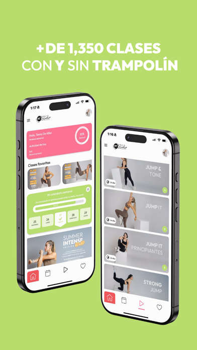 Fit App by Tania de Alba Screenshot