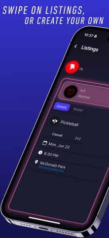 QuickMatchr iPhone screenshot