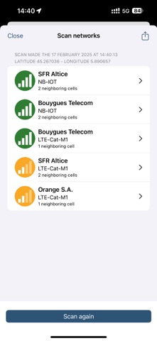 FTD NB-IoT/LTE-M Screenshot 5 of 5