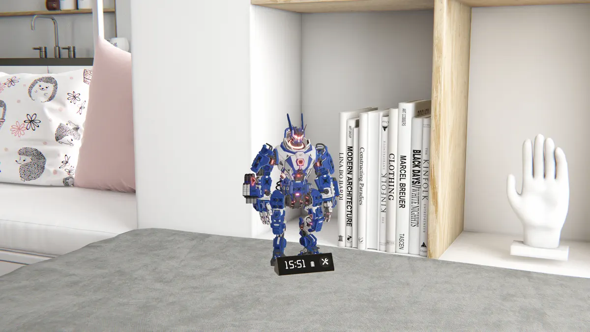 Robot Clock screenshot 2