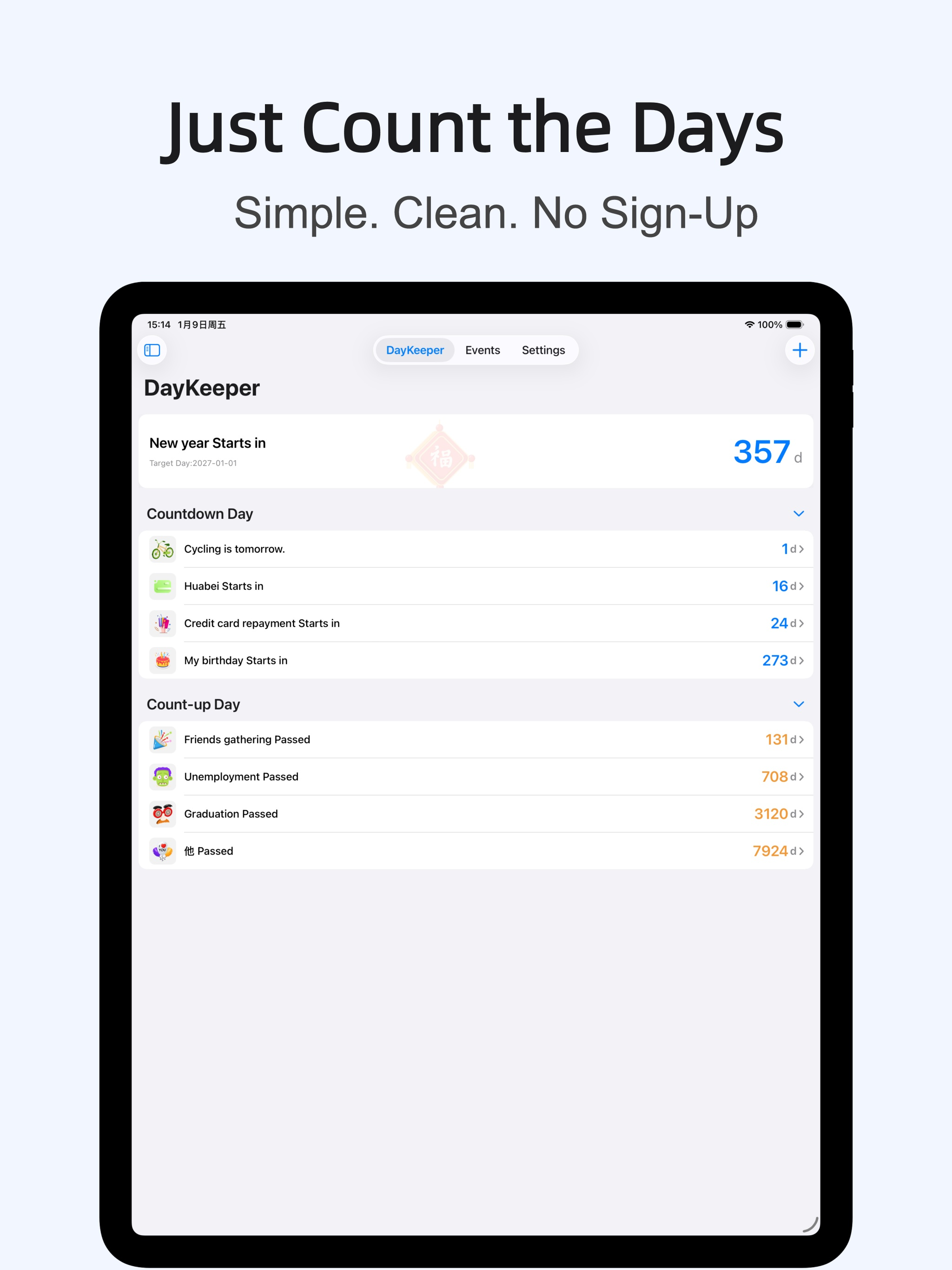 DayKeeper: Countdown Reminder screenshot 11