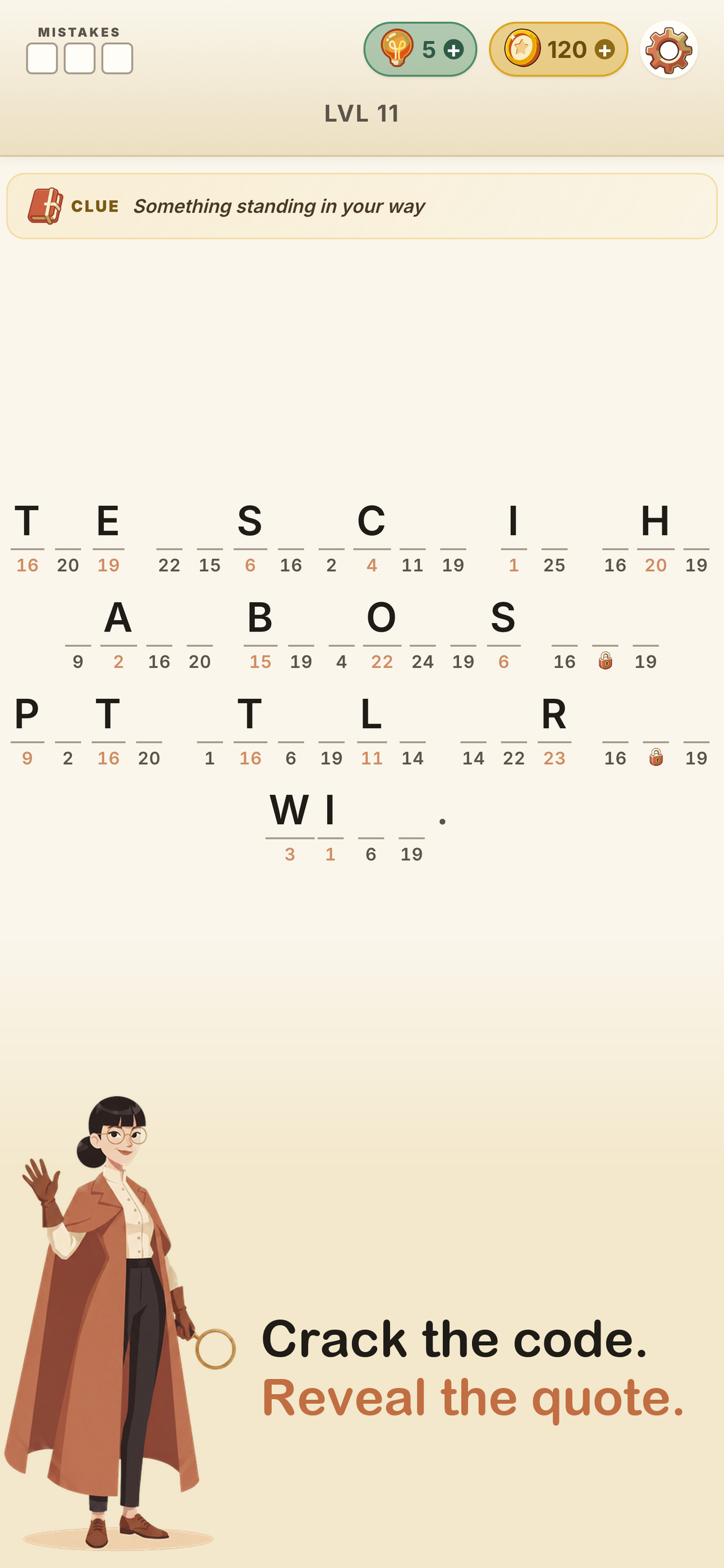 Letter Sleuth - Word Puzzle