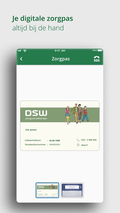 MijnDSW Screenshot