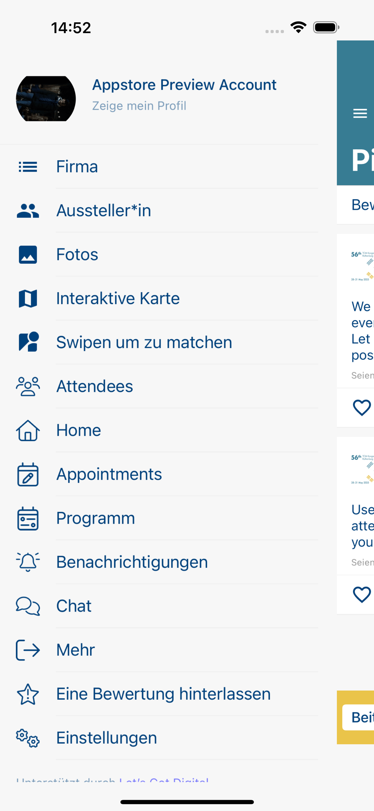 TCM Kongress App screenshot 4