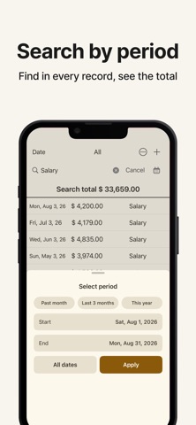 IncomeMon - Income Tracker Screenshot 6 of 6