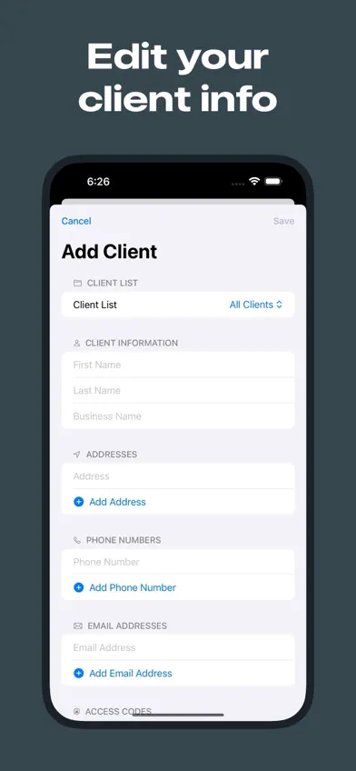 Simple Client List screenshot 4