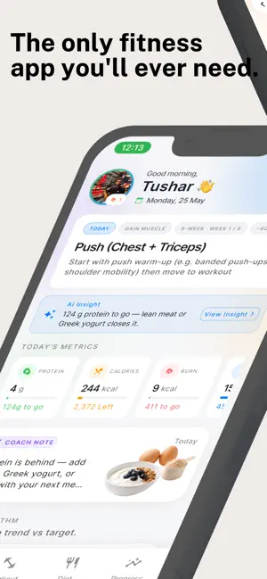 PeakFit Fitness Tracker screenshot 1